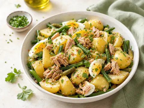 Salade de pommes de terre refroidies